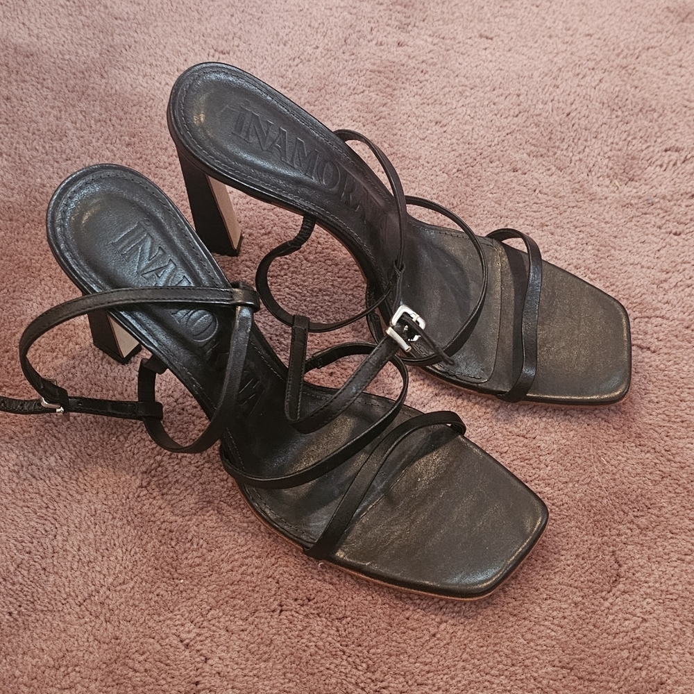 BRAND NEW-Inamorata Bayard Heel in Nera-Size 7.5-Sold Out Online - Picture 7 of 7